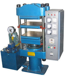 Equipo de prueba de goma impulsado por motor hectogramo/T3034-1999, máquina de vulcanización plana 25 T 0℃-200℃