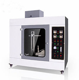 Máquina de prueba horizontal vertical plástica de la combustión del equipo de prueba de la inflamabilidad UL94