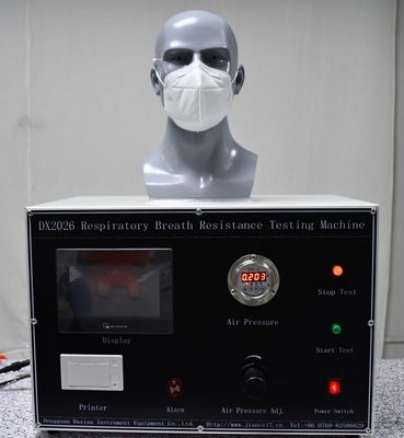 Probador respiratorio de la máscara de la prueba de resistencia de la respiración EN149