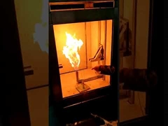 ISO 834-1 Horno de ensayo de muestras de estructura de acero con recubrimiento a prueba de fuego