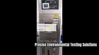 Cámara de prueba de humedad y temperatura programable 80L 100L
