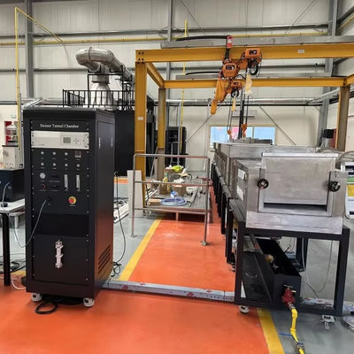 Máquina de ensayo de fuego ASTM E84 para características de combustión superficial de materiales de construcción. Tamaño de muestra 24*24