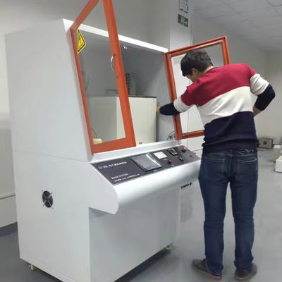 Prueba de resistencia eléctrica del material aislante sólido