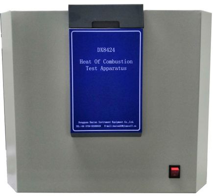 Máquina de ensayo de fuego de laboratorio de materiales de construcción Calor bruto del aparato de combustión ISO1716