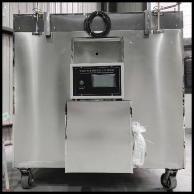 Horno de Prueba a Pequeña Escala para Recubrimientos Ignífugos de Estructuras de Acero DX8418. Pruebas para Varios Tipos de Recubrimientos Ignífugos para Estructuras de Acero Utilizados en Edificios