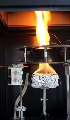 Dispositivo de prueba de combustión de madera ignífuga DX8378 (método del tubo de fuego)