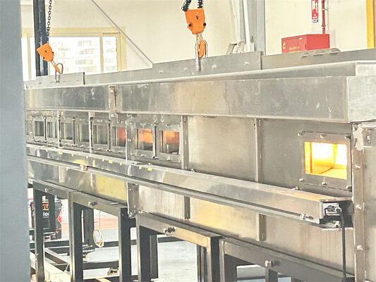 Cable horizontal ASTM E84 NFPA262 del CMP del horno los 7,6m de la prueba de humo de la llama del túnel de UL910 Steiner