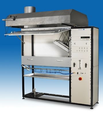 Equipo de ensayo de incendio de flujo de calor radiante de suelo ISO 9239-1