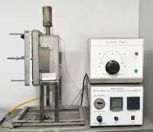 Máquina de prueba de la propagación del fuego de los materiales de construcción de las BS 476-6 del equipo de prueba de la inflamabilidad