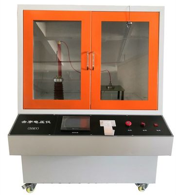 Estándar del IEC 60243-1 del equipo de prueba del voltaje de avería dieléctrica 50KV