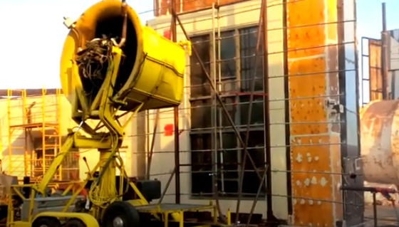 BS EN356 Equipos de ensayo de acristalamiento de seguridad Máquina de ensayo de hacha Probador de vidrio