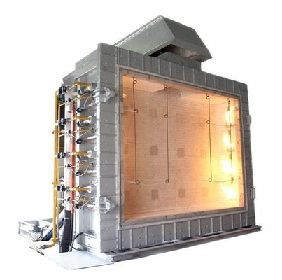 Máquina de ensayo de resistencia al fuego para componentes de construcción