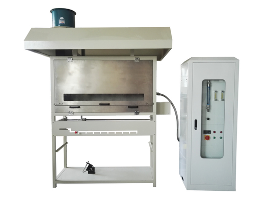Dispositivo de ensayo de flujo de calor radiante para materiales de revestimiento de suelos