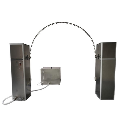 Máquina de ensayo de lluvia de tubo de péndulo para la prueba de impermeabilidad de productos eléctricos