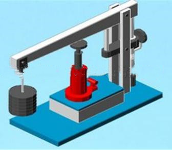 Máquina de ensayo de deformación por carga de plásticos para plásticos rígidos conectados por remaches, pernos o conexiones similares