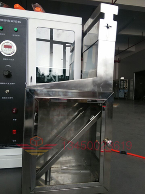 Equipo de ensayo de combustión del revestimiento retardante de fuego Método de ensayo de la sala pequeña El rendimiento del retardante de fuego