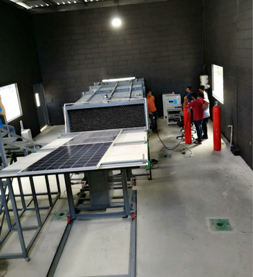 Máquina de ensayo de llama intermitente para edificios fotovoltaicos integrados ASTM E 108