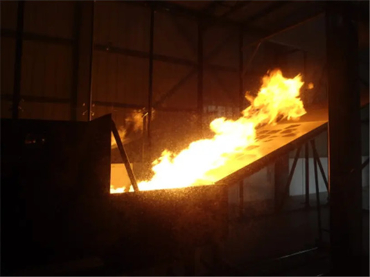Prueba de resistencia al fuego de precisión para materiales de construcción Equipo de ensayo de llama intermitente