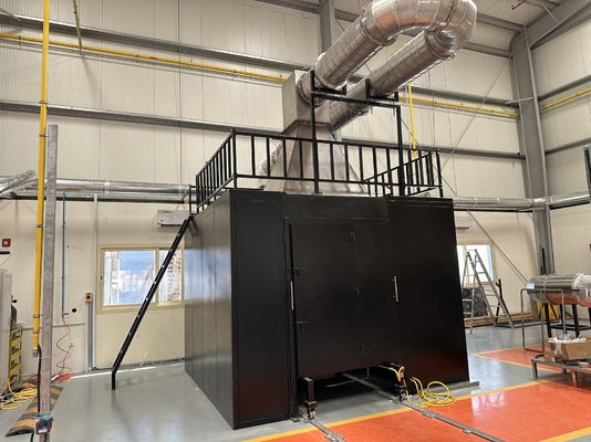 Aparato de ensayo de propagación de la llama superficial BS476-7