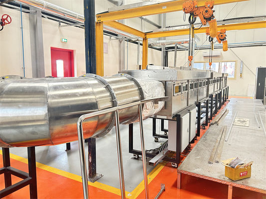 Laboratorio de incendios Astm E84 Prueba de túnel de Steiner para materiales de construcción