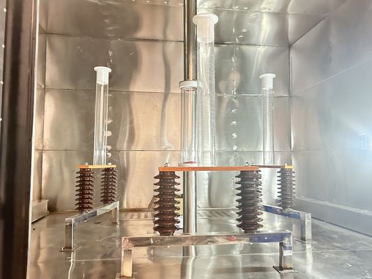 IEC 62730-2024 aislantes poliméricos simulación solar lluvia artificial 5000 horas equipo de prueba
