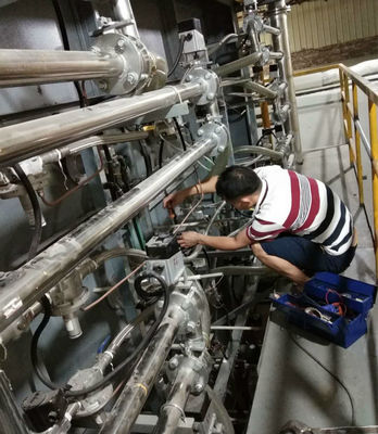ISO834-1 Estructura de acero de vidrio a prueba de fuego Revestimiento a prueba de fuego