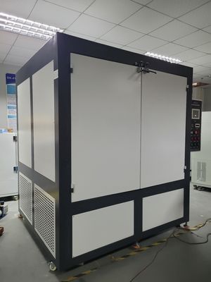 Cámara de ensayo de radiación de vidrio laminado EN ISO 12543-4 Probador de radiación UV de vidrio aislante