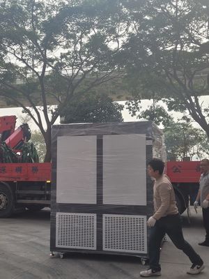 Cámara de ensayo de radiación de vidrio laminado EN ISO 12543-4 Probador de radiación UV de vidrio aislante