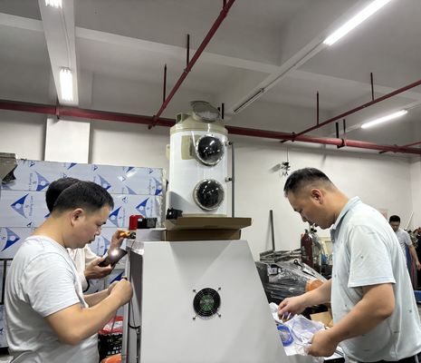 Máquina de ensayo de fuego ISO834-1 para materiales de construcción