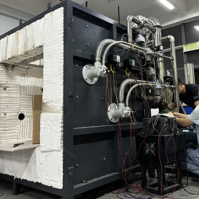 Máquina de ensayo de resistencia al fuego de pequeñas muestras de revestimiento ignífugo