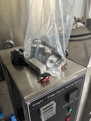 Máquina de prueba de horno de evaluación de fuego a pequeña escala para materiales de lana cerámica