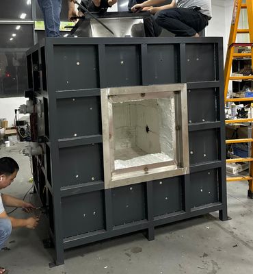 Horno de prueba de resistencia al fuego de muestra de revestimiento ignífugo