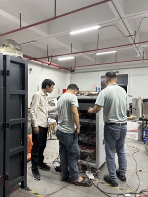 Horno de prueba de resistencia al fuego de muestra de revestimiento ignífugo