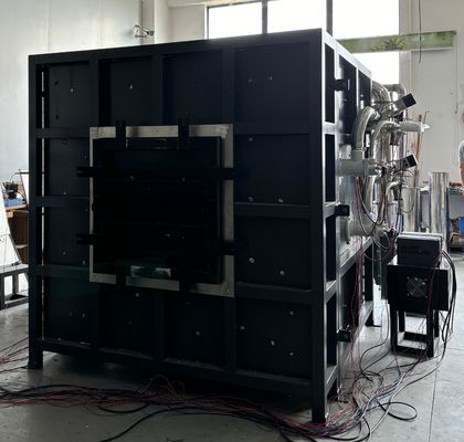 Horno de prueba de muestras ignífugas para estructuras de acero, resistencia a altas temperaturas por debajo de 1300 °C