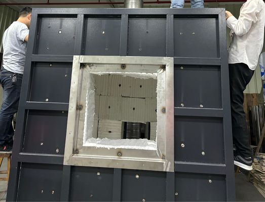 Horno de prueba de revestimiento ignífugo para estructuras de acero con temperatura de operación de 1300C y diámetro de alambre de 2.0 mm