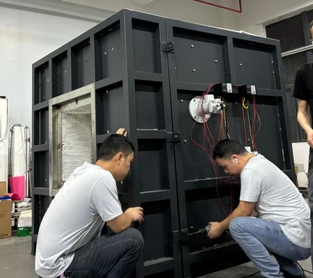 ISO834-1 EN1363-1 Muestra de revestimiento ignífugo Suministros para máquina de prueba de horno de ensayo de resistencia al fuego