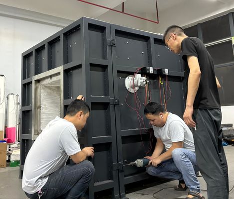 ISO834-1 EN1363-1 Muestra de revestimiento ignífugo Suministros para máquina de prueba de horno de ensayo de resistencia al fuego