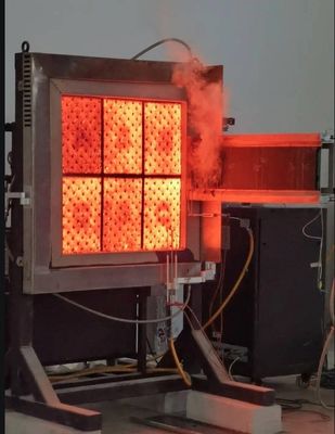 Horno de prueba de revestimiento ignífugo para estructuras de acero DX