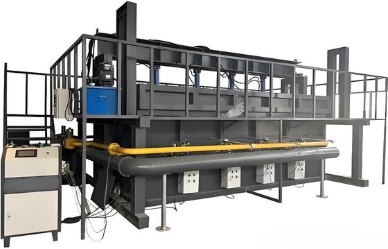 Horno de ensayo de resistencia al fuego de componente horizontal