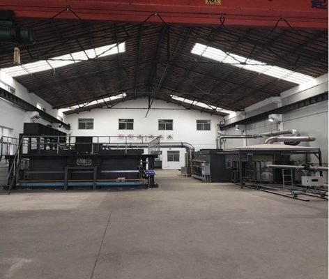 Horno de ensayo de resistencia al fuego de componente horizontal