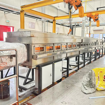 Máquina de ensayo de fuego de túnel ASTME84, gas metano, compresor de aire, laboratorio, clase de protección IP57