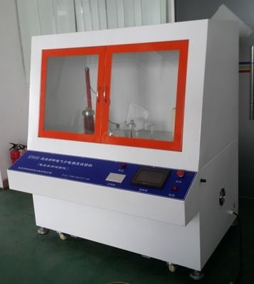 Prueba de resistencia eléctrica del material aislante sólido