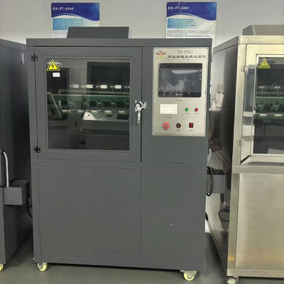 Obtenga resultados precisos Máquina de prueba de materiales aislantes DX8427 Tiempo de prueba de 6 a 10 horas Electrodo de 0,5 mm de espesor