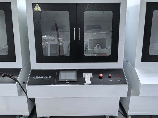DX8388 Material de aislamiento sólido Máquina de prueba de resistencia eléctrica Diseño de estampado en caliente 1% de precisión