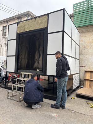 Detector colaborativo de tensión aislante de alta precisión de 2 toneladas para pruebas de tensión múltiples