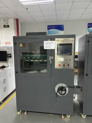 Pruebas de plástico Máquina de prueba de corrosión de resistencia a las huellas eléctricas con voltaje de prueba ajustable sin pasos 100V-6000V