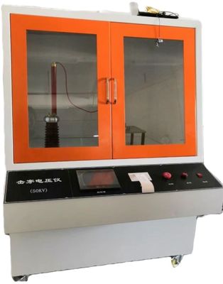 Dispositivo de ensayo de descomposición del material aislante de alto voltaje