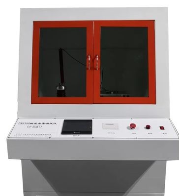 Dispositivo de ensayo de descomposición del material aislante de alto voltaje