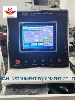 Máquina de ensayo de abrasión DAM Darmstadt para prendas de protección de motocicletas y aparatos de ensayo de laboratorio domésticos