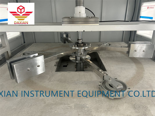 Máquina de ensayo de abrasión DAM Darmstadt para prendas de protección de motocicletas y aparatos de ensayo de laboratorio domésticos